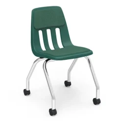 Virco 9000 Series Padded School Chair w/ Casters^ Computer Chairs|Padded Stack Chairs