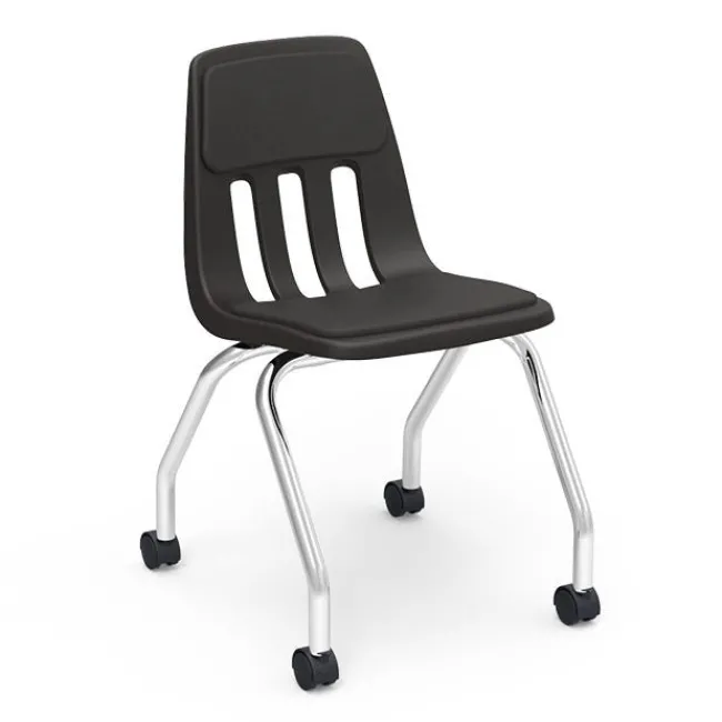 Virco 9000 Series Padded School Chair w/ Casters^ Computer Chairs|Padded Stack Chairs