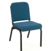 KFI Seating 1000 Series Roll Front Stack Chairs by KFI^ Church|Padded Stack Chairs