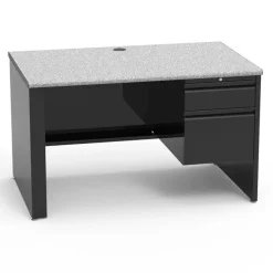 Virco 53 Series Teacher Desk w/ Single Pedestal^ Teacher Desks|Instructor Desks