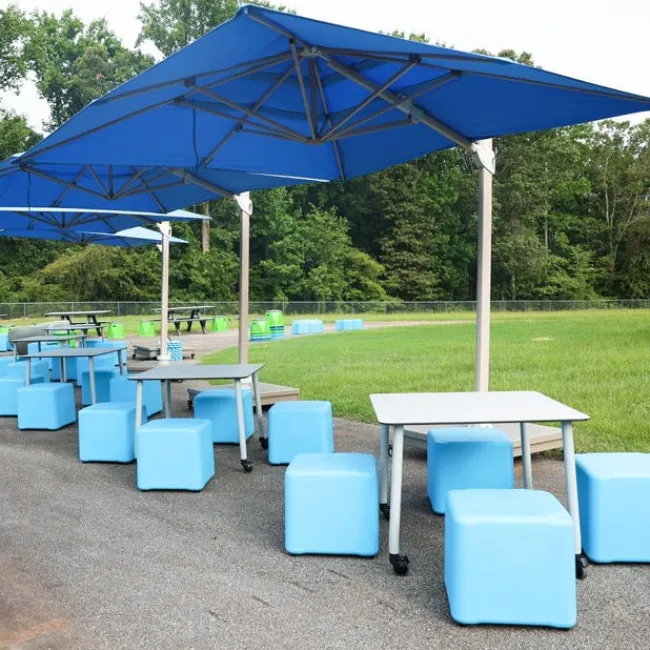 Tenjam Session Cube Plastic Stool Seating^ Soft Seating|Flexible Seating