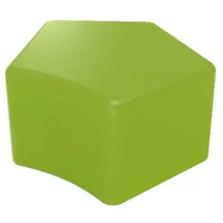 Tenjam Session Curved Pentagon Plastic Stools^ Soft Seating