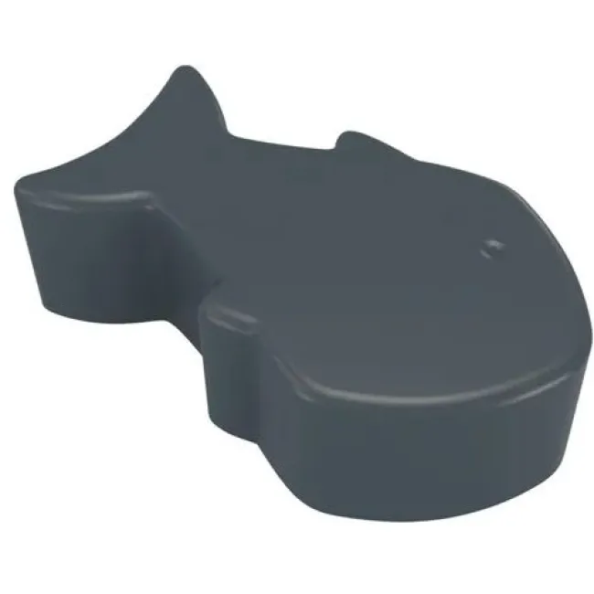 Tenjam Session Plastic Indoor or Outdoor Fishy Bench - 12'' H^ Soft Seating