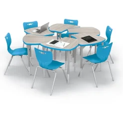 Mooreco Shapes Desk & Hierarchy Chair Packages^ Collaborative Desks|Desk & Chair Packages