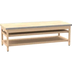 Diversified Spaces Sheet Metal Bench^ Makerspace & Shop