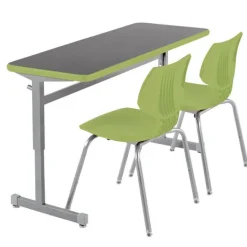 Smith System Silhouette Double Student Desks^ Two Student Desks