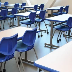 Smith System Silhouette Double Student Desks^ Two Student Desks