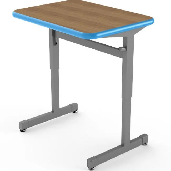 Smith System Silhouette Single Student Desks^ Open Front School Desks