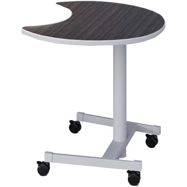 Smith System Silhouette Teacher Sit + Stand - 28" x 36" Cookie Top^ Teacher Desks