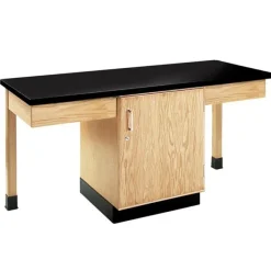 Diversified Spaces Single Face Science Tables w/ Storage^ Science Workstations