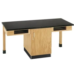 Diversified Spaces Single Face Science Tables w/ Storage^ Science Workstations