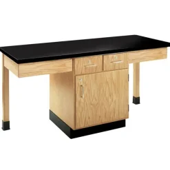 Diversified Spaces Single Face Science Tables w/ Storage^ Science Workstations