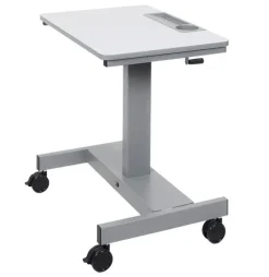 Luxor Sit and Stand Student Desk - Crank^ Stand-Up Student Desks