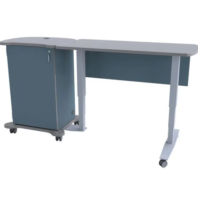 CEF Sit-Stand Teacher Desk^ Teacher Desks|Instructor Desks