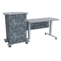 CEF Sit-Stand Teacher Desk^ Teacher Desks|Instructor Desks