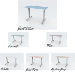 CEF Sit to Stand Glass Dry Erase Writable Table^ Dry Erase|Conference