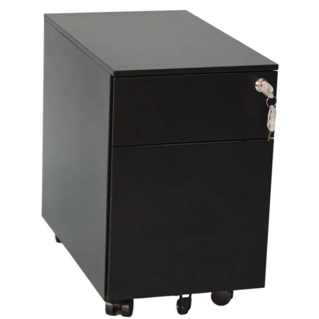 OFD Office Furniture Slim Mobile Pedestal File Cabinet^ File Cabinets