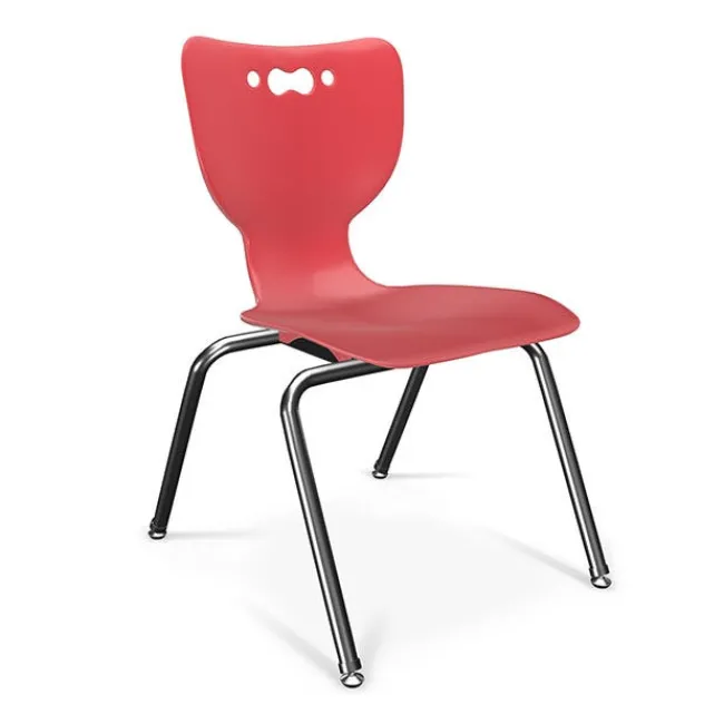 Mooreco Small Shapes Desk + Hierarchy 4-Leg Chair Bundle Set^ Desk & Chair Packages|Classroom Desks & Chairs