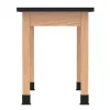 Diversified Spaces Solid Epoxy Resin Top Hardwood Science Table (24'' D X 48'' W)^ Science|Science Tables