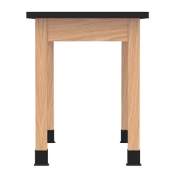 Diversified Spaces Solid Epoxy Resin Top Hardwood Science Table (24'' D X 48'' W)^ Science|Science Tables