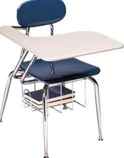 Scholar Craft Solid Plastic Chair School Desks^ Combo Chair Desks