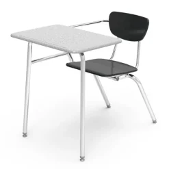 Virco Solid Plastic Combo Desk without Bookrack^ Combo Chair Desks