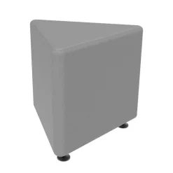 Marco Group Sonik Soft Seating Triangle Ottoman- 18'' H^ Soft Seating