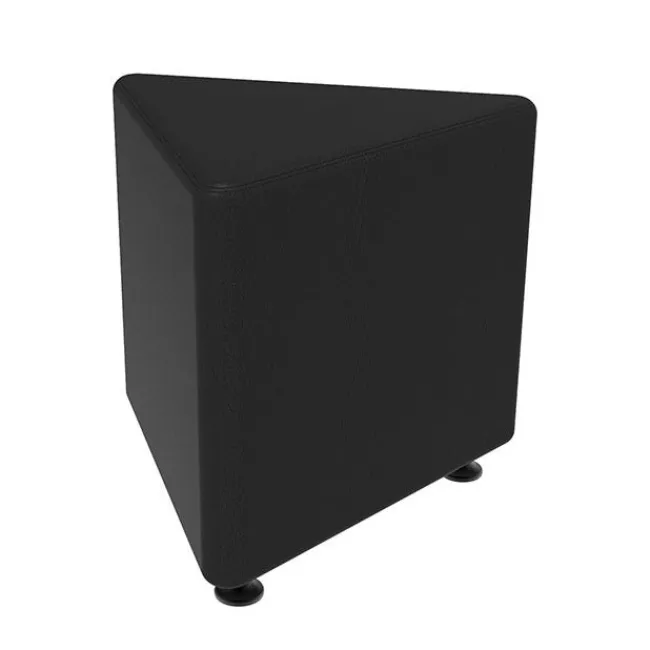 Marco Group Sonik Soft Seating Triangle Ottoman- 18'' H^ Soft Seating