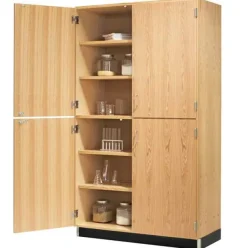 Diversified Spaces Split Level Science Storage Cabinets^ Lab Storage|Tall Cabinets