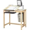 Diversified Spaces Split-Top School CAD Drawing Computer Table^ Stand-Up Student Desks|Drafting