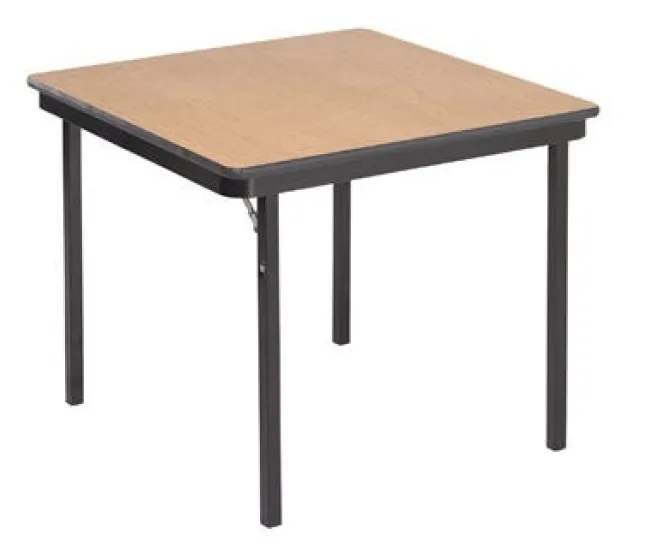 AmTab Square Particle Board Folding Tables^ Folding