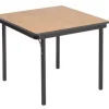 AmTab Square Plywood Core Folding Tables^ Folding