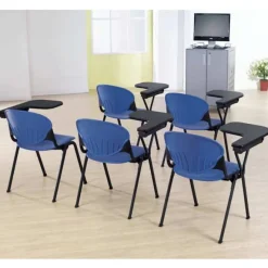 KFI Seating Stack Chair with P Flip Up Tablet Arm^ Plastic Stacking Chairs|Tablet Arm
