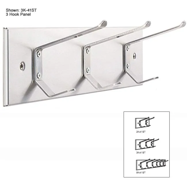 Magnuson Stainless Steel Wall Coat Racks^ Coat Racks