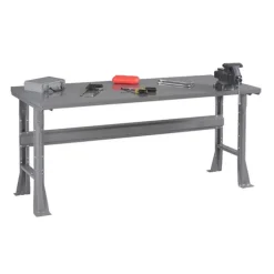 Tennsco Steel Top Workbenches with Flared Legs^ Makerspace & Shop|Art Tables