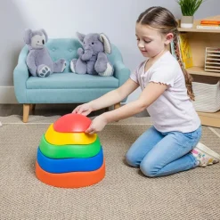 Bintiva Stepping Stones Set, 5-Piece^ Floor Seating