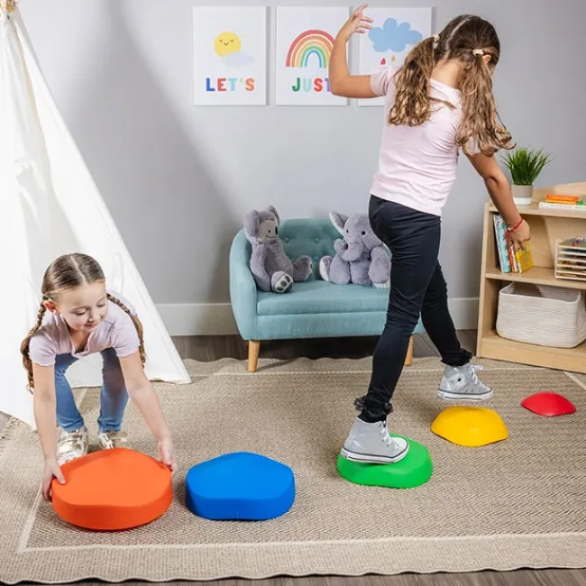 Bintiva Stepping Stones Set, 5-Piece^ Floor Seating