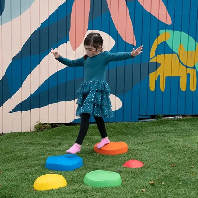 Bintiva Stepping Stones Set, 5-Piece^ Floor Seating