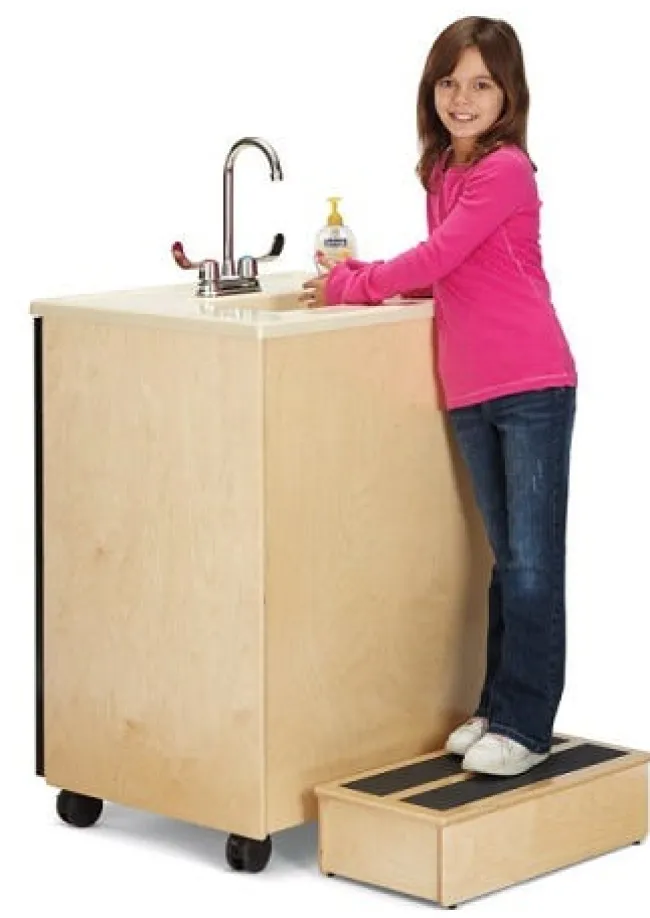 Jonti-Craft Step Up Stool^ Clean-Up & Portable Sink Units