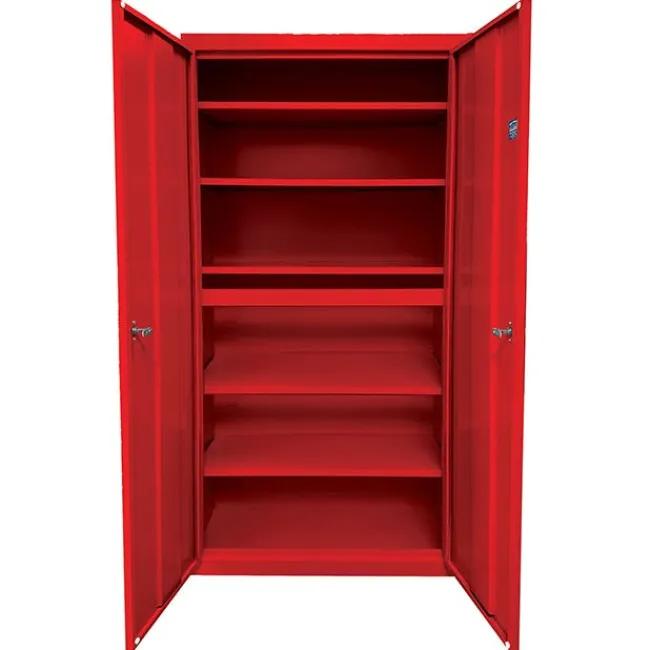 Steel Cabinets USA Storage Master Adjustable 5-Shelf Storage Cabinets^ Art Supply Cabinets|Tall Cabinets
