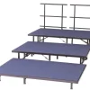 AmTab Straight Riser Set w/ Carpet Surface^ Stage Sets