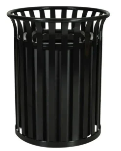 Ex-Cell Kaiser Streetscape Classic Outdoor Trash Receptacle^ Trash & Recycling Bins