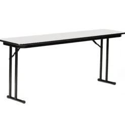 Correll ST Series Dry Erase Folding Seminar Tables w/ Offset Legs^ Training & Seminar|Folding