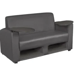 Regency Office Products Supernova Tablet Arm Loveseat^ Reception & Waiting Room|Soft Seating