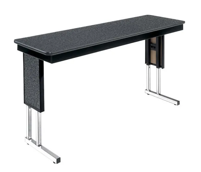 Barricks Symposium Series Adjustable Height Folding Tables^ Folding