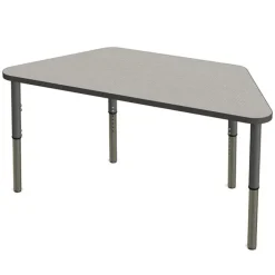 Tesco Synergy Collaborative Student Desk (36'' x 23'') Trapezoid^ Open Front School Desks