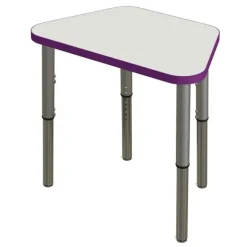 Tesco Synergy Dry Erase Single Student Desks^ Open Front School Desks