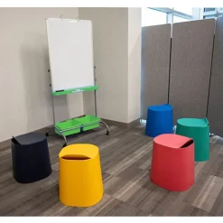 Luxor TailFin Plastic Stackable Stool Package^Kids Kids Chairs|Flexible Seating