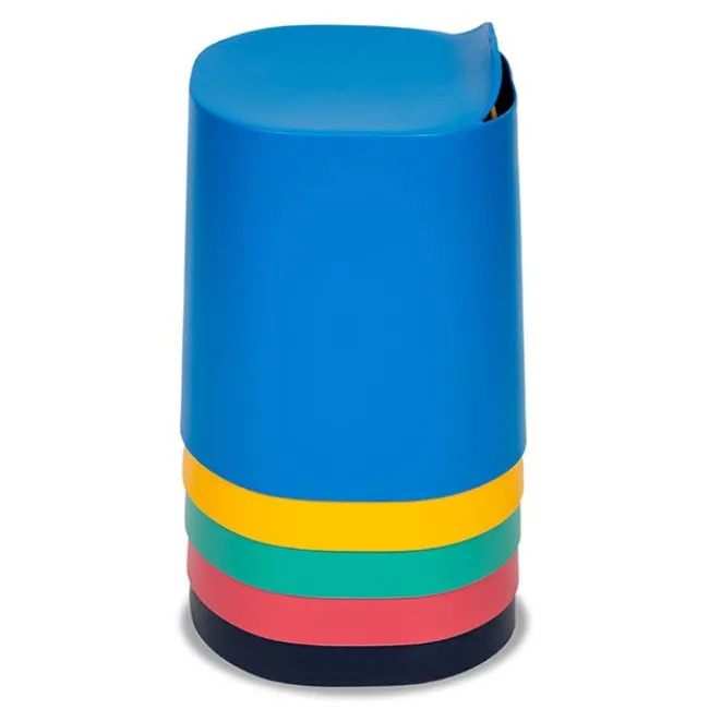 Luxor TailFin Plastic Stackable Stool Package^Kids Kids Chairs|Flexible Seating