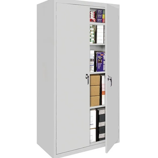 Steel Cabinets USA Takeover Storage Cabinet w/ Four Fixed Shelves (36" W x 18" D x 66" H)^ Tall Cabinets
